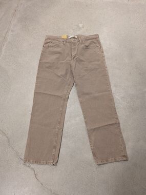 NWT Lee Men’s Regular Fit Pants – Brown / Desert Taupe